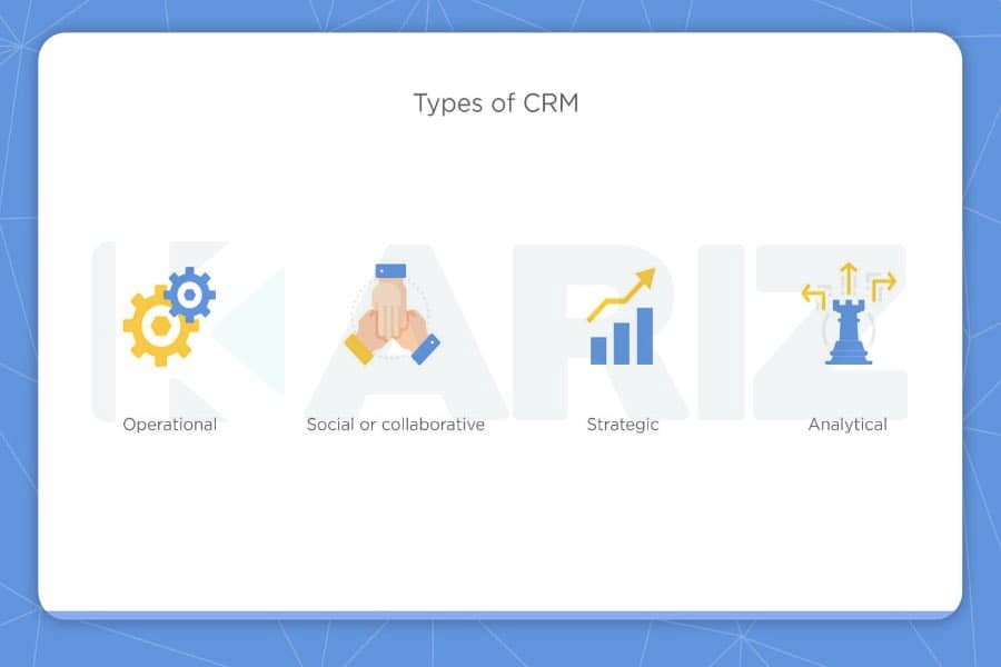 انواع مدل مدیریت ارتباط با مشتری